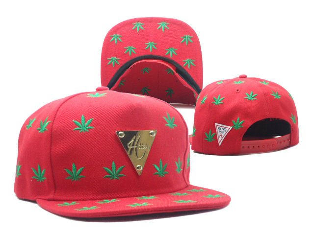 HATER Red Snapbacks Hat SF